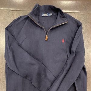 Blue Ralph Lauren quarter zip